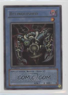 2003 Yu-Gi-Oh! Starter Deck Pegasus - [Base] - 1st Edition #SDP-001 - Relinquished