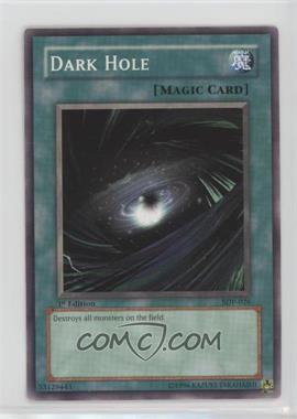 2003 Yu-Gi-Oh! Starter Deck Pegasus - [Base] - 1st Edition #SDP-026 - Dark Hole