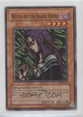 2003 Yu-Gi-Oh! Starter Deck Pegasus - [Base] - Unlimited #SDP-014 - Witch of the Black Forest [EX to NM]