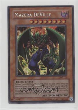 2004 Yu-Gi-Oh! - Ancient Sanctuary - [Base] - Unlimited #AST-0111 - Mazera DeVille (Secret Rare)