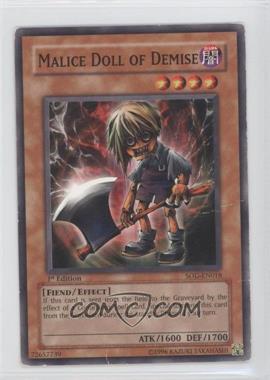 2004 Yu-Gi-Oh! - Soul of the Duelist - [Base] - 1st Edition #SOD-EN018 - Malice Doll of Demise [Noted]