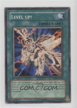 2004 Yu-Gi-Oh! - Soul of the Duelist - [Base] - 1st Edition #SOD-EN041 - Level Up!