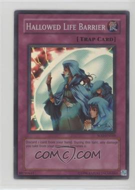 2004 Yu-Gi-Oh! - Soul of the Duelist - [Base] - Unlimited #SOD-EN060 - SR - Hallowed Life Barrier