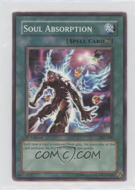 2004 Yu-Gi-Oh! Invasion of Chaos - [Base] - 1st Edition #IOC-046 - Soul Absorption [EX to NM]