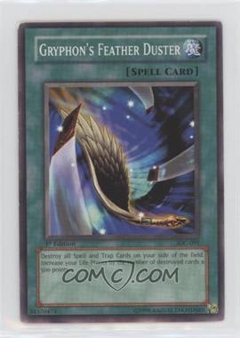 2004 Yu-Gi-Oh! Invasion of Chaos - [Base] - 1st Edition #IOC-091 - Gryphon's Feather Duster [EX to NM]