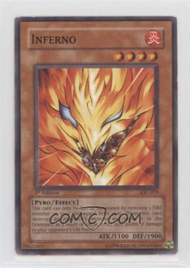 2004 Yu-Gi-Oh! Invasion of Chaos - [Base] - Unlimited #IOC-019 - Inferno [EX to NM]