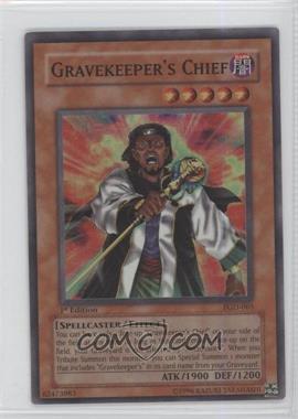 2004 Yu-Gi-Oh! Pharonic Guardian - Booster Pack [Base] - 1st Edition #PGD-065 - Gravekeeper's Chief