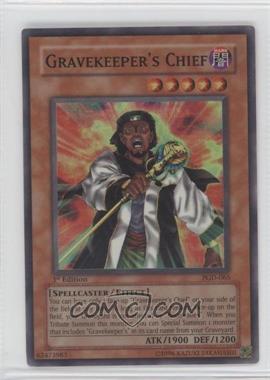 2004 Yu-Gi-Oh! Pharonic Guardian - Booster Pack [Base] - 1st Edition #PGD-065 - Gravekeeper's Chief