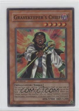 2004 Yu-Gi-Oh! Pharonic Guardian - Booster Pack [Base] - 1st Edition #PGD-065 - Gravekeeper's Chief