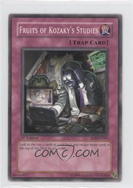 2004 Yu-Gi-Oh! Rise of Destiny - Booster Pack [Base] - 1st Edition #RDS-EN053 - Fruits of Kozaky's Studies