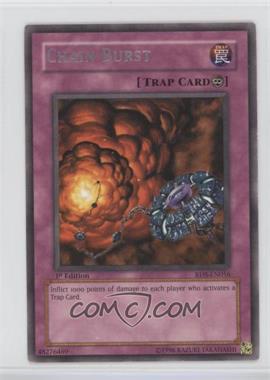 2004 Yu-Gi-Oh! Rise of Destiny - Booster Pack [Base] - 1st Edition #RDS-EN056.1 - Chain Burst