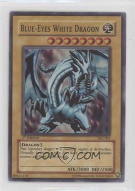 2004 Yu-Gi-Oh! Starter Deck Kaiba Evolution - [Base] - 1st Edition #SKE-001 - SR - Blue-Eyes White Dragon