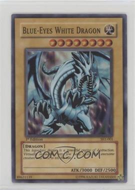 2004 Yu-Gi-Oh! Starter Deck Kaiba Evolution - [Base] - 1st Edition #SKE-001 - SR - Blue-Eyes White Dragon