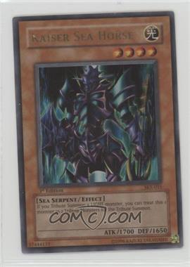 2004 Yu-Gi-Oh! Starter Deck Kaiba Evolution - [Base] - 1st Edition #SKE-015 - UR - Kaiser Sea Horse