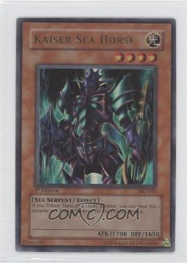 2004 Yu-Gi-Oh! Starter Deck Kaiba Evolution - [Base] - 1st Edition #SKE-015 - UR - Kaiser Sea Horse