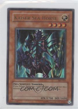 2004 Yu-Gi-Oh! Starter Deck Kaiba Evolution - [Base] - Unlimited #SKE-015 - UR - Kaiser Sea Horse