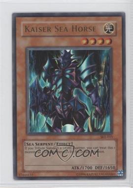 2004 Yu-Gi-Oh! Starter Deck Kaiba Evolution - [Base] - Unlimited #SKE-015 - UR - Kaiser Sea Horse [Noted]
