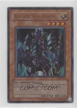 2004 Yu-Gi-Oh! Starter Deck Kaiba Evolution - [Base] - Unlimited #SKE-015 - UR - Kaiser Sea Horse [Poor to Fair]