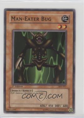 2004 Yu-Gi-Oh! Starter Deck Yugi Evolution - [Base] - 1st Edition #SYE-017 - Man-Eater Bug