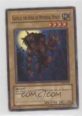 2004 Yu-Gi-Oh! Starter Deck Yugi Evolution - [Base] - Unlimited #SYE-013 - Gazelle the King of Mythical Beasts