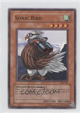 2004 Yu-Gi-Oh! Starter Deck Yugi Evolution - [Base] - Unlimited #SYE-021 - Sonic Bird