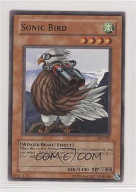 2004 Yu-Gi-Oh! Starter Deck Yugi Evolution - [Base] - Unlimited #SYE-021 - Sonic Bird