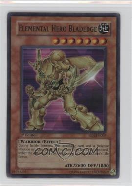 2005 Yu-Gi-Oh! - Elemental Energy - [Base] - 1st Edition #EEN-EN007 - SR - Elemental HERO Bladedge