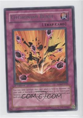 2005 Yu-Gi-Oh! - Elemental Energy - [Base] - 1st Edition #EEN-EN050 - R - Chthonian Blast