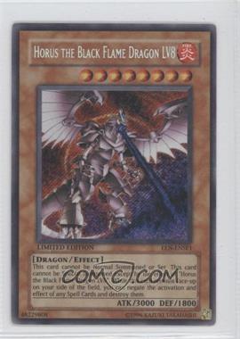 2005 Yu-Gi-Oh! - Elemental Energy - [Base] - Limited Edition #EEN-ENSE1 - Horus the Black Flame Dragon LV8