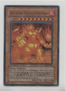 2005 Yu-Gi-Oh! Blaze of Destruction - Structure Deck [Base] - 1st Edition #SD3-EN001 - Infernal Flame Emperor [Poor to Fair]
