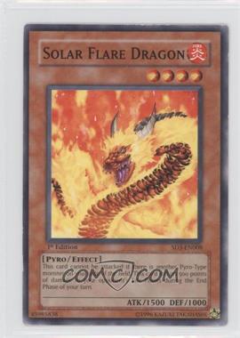 2005 Yu-Gi-Oh! Blaze of Destruction - Structure Deck [Base] - 1st Edition #SD3-EN008 - Solar Flare Dragon