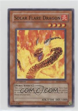 2005 Yu-Gi-Oh! Blaze of Destruction - Structure Deck [Base] - 1st Edition #SD3-EN008 - Solar Flare Dragon