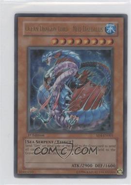 2005 Yu-Gi-Oh! Fury From the Deep - Structure Deck [Base] - Spanish 1st Edition #SD4-SP001 - Ocean Dragon Lord - Neo-Daedalus