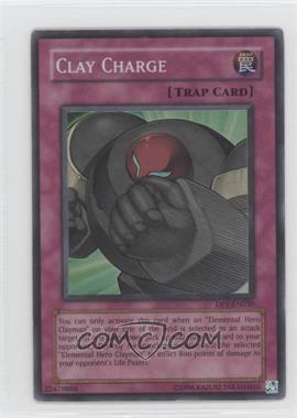 2006 Yu-Gi-Oh! - Duelist Pack: Jaden Yuki - [Base] - Unlimited #DP1-EN030 - Super Rare - Clay Charge [Noted]