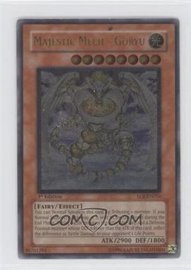 2006 Yu-Gi-Oh! - Enemy of Justice - [Base] - 1st Edition #EOJ-EN016.1 - UL - Majestic Mech - Goryu