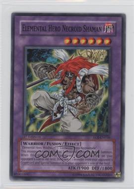 2006 Yu-Gi-Oh! - Enemy of Justice - [Base] - 1st Edition #EOJ-EN036 - Elemental HERO Necroid Shaman