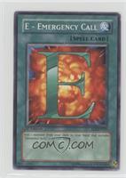 E - Emergency Call [Noted]