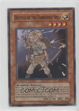 2006 Yu-Gi-Oh! - Shadow of Infinity - [Base] - 1st Edition #SOI-EN016 - Disciple of the Forbidden Spell