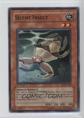 2006 Yu-Gi-Oh! - Shadow of Infinity - [Base] - 1st Edition #SOI-EN020 - Silent Insect