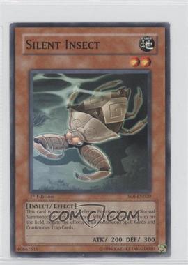 2006 Yu-Gi-Oh! - Shadow of Infinity - [Base] - 1st Edition #SOI-EN020 - Silent Insect