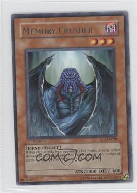 2006 Yu-Gi-Oh! - Shadow of Infinity - [Base] - 1st Edition #SOI-EN029 - Memory Crusher