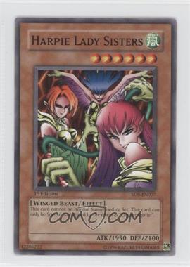 2006 Yu-Gi-Oh! Lord of the Storm - Structure Deck [Base] - 1st Edition #SD8-EN007 - Harpie Lady Sisters