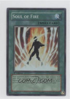 2007 Yu-Gi-Oh! - Force of the Breaker - Booster Pack [Base] - 1st Edition #FOTB-EN031 - SR - Soul of Fire