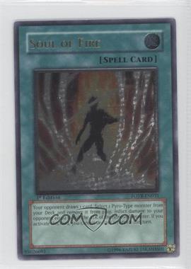 2007 Yu-Gi-Oh! - Force of the Breaker - Booster Pack [Base] - 1st Edition #FOTB-EN031 - UL - Soul of Fire