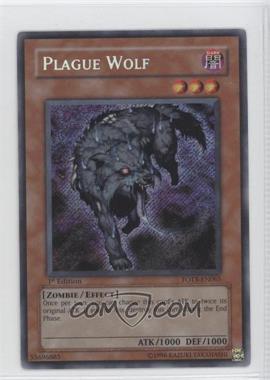 2007 Yu-Gi-Oh! - Force of the Breaker - Booster Pack [Base] - 1st Edition #FOTB-EN065 - Plague Wolf