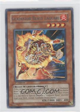 2007 Yu-Gi-Oh! - Gladiator's Assault - [Base] - 1st Edition #GLAS-EN021 - Gladiator Beast Laquari (R)