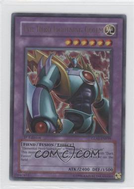 2007 Yu-Gi-Oh! - Gladiator's Assault - [Base] - 1st Edition #GLAS-EN039 - Evil HERO Lightning Golem