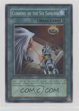 2007 Yu-Gi-Oh! - Gladiator's Assault - [Base] - 1st Edition #GLAS-EN061.1 - Cunning of the Six Samurai