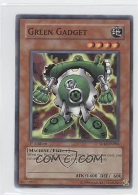 2007 Yu-Gi-Oh! Machine Re-Volt - Structure Deck [Base] - 1st Edition #SD10-EN006 - Green Gadget [Noted]