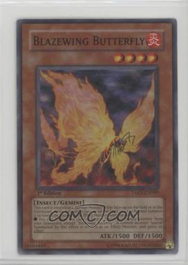 2007 Yu-Gi-Oh! Tactical Evolution - Booster Pack [Base] - 1st Edition #TAEV-EN089.1 - Blazewing Butterfly (Super Rare)